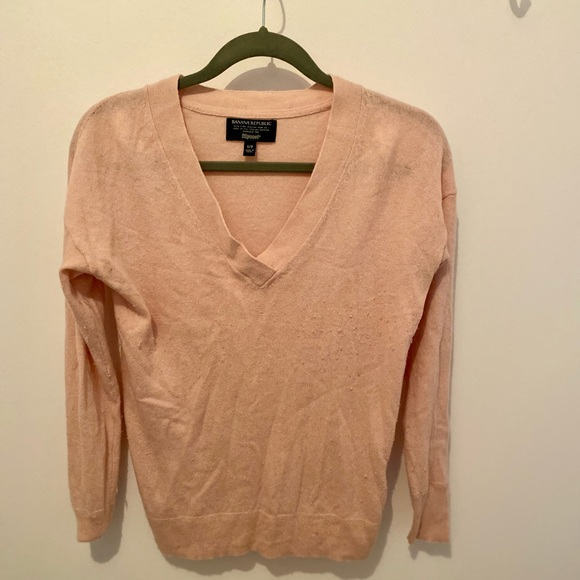 Banana Republic Pink Pullover, size small - Picture 1 of 2